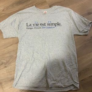 Brand new Canadian type of shirt , size l
